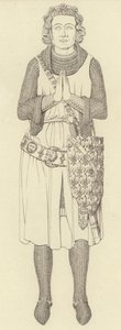 Billede af Charles Count D?Etampes, c 1336 af Henry Shaw