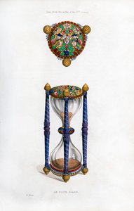 Timeglas, midten af det 17. århundrede, 1843. af Henry Shaw
