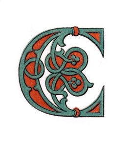 Startbogstav C, 1474, 1843. af Henry Shaw