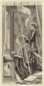 Dronning Margaret af Skotland, omkring 1483 af Henry Shaw