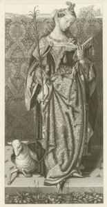 Sankt Agnes af Henry Shaw