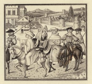 Pilgrimsrejsen i Canterbury af Henry Shaw