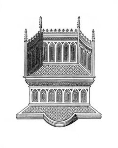 Throne, 1843. af Henry Shaw