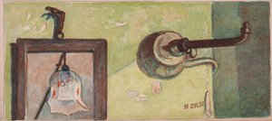 Gasbeslag og spejl, ca.1930 af Henry Silk