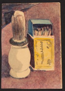 Barberkost og tændstikker, ca. 1930 af Henry Silk
