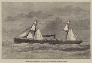 Haytian, tilhørende West India and Pacific Steam-Ship Company af Henry Spernon Tozer