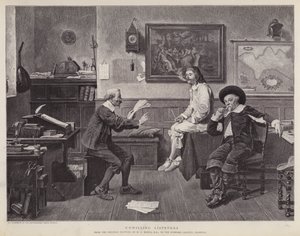 Uvillige lyttere (litho) af Henry Stacey (after) Marks