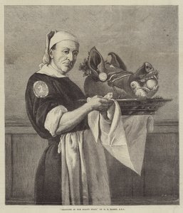 Indførelse af vildsvinehovedet af Henry Stacey Marks
