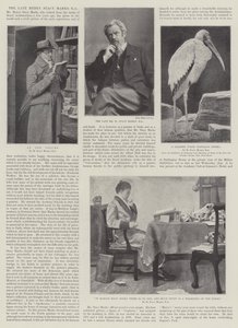 Den afdøde Henry Stacy Marks, RA