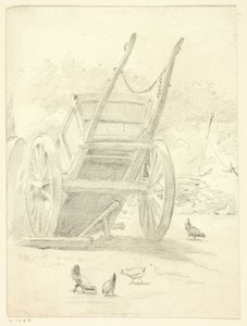 Vogn og fjerkræ af Henry Stacy Marks