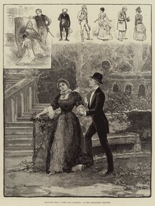 Skitser fra Lords and Commons, på Haymarket Theatre af Henry Stephen Ludlow