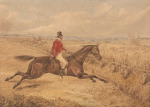 Opladning af et oksehegn af Henry Thomas Alken
