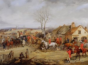 Jagtscene, The Meet af Henry Thomas Alken