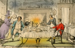 Mr Jorrocks Hunt Breakfast: a Terrible Surprise, 1838 af Henry Thomas Alken