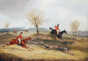 Over Hegnet af Henry Thomas Alken