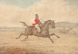 »At ride til hest med besvær« af Henry Thomas Alken