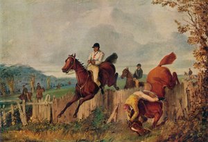 Steeplechasing, ,c1805-1851, 1924 af Henry Thomas Alken