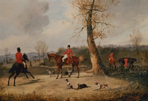 The Meet (olie på lærred) af Henry Thomas Alken