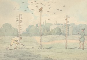 "Storbritanniens nationalsportsgrene", 1821: uldsmugling af Henry Thomas Alken