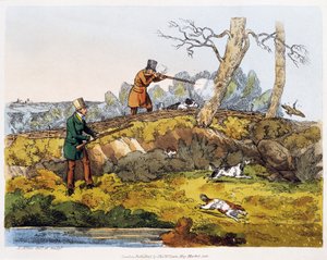 Skovsneppejagt af Henry Thomas Alken