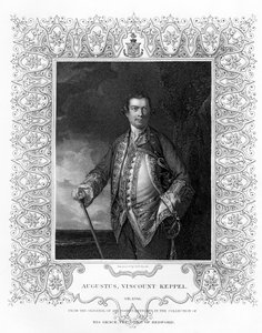 Augustus Keppel, Viscount Keppel, 1725-1786, 1800-tallet.