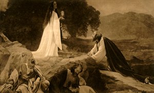 Jesus på Oliebjerget, 1922.