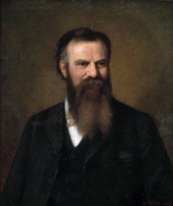 Major John Wesley Powell, 1885. af Henry Ulke