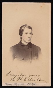 Portræt af Henry Wood Elliott 1846-1930, 1865. af Henry Ulke