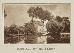 Bablock Hythe Færge