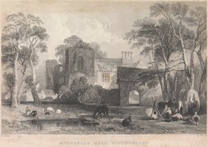 Burnshead Hall, Westmorland; side 45 (bind 1) af Henry Wallis