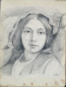 Mary Ellen Meredith, 1858 af Henry Wallis