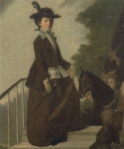 Mrs. Edward Bridgeman (olie på lærred)