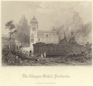 Chukum Mahal i Penukonda af Henry Warren