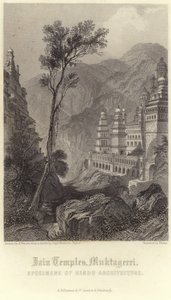 Jain-templet i Muktagerri af Henry Warren