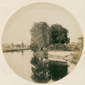 Uden titel [Themsen nær Weybridge], ca. 1856.