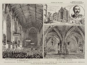 Blackfriars Hall, Norwich, oprindeligt koret i den gamle dominikanske kirke af Henry William Brewer