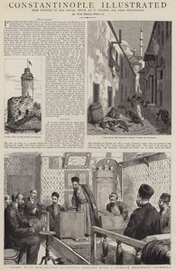 Konstantinopel illustreret af Henry William Brewer
