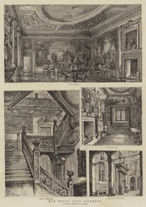 Ham House, nær Richmond af Henry William Brewer