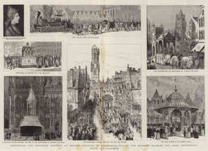 Historisk og religiøs fest i Brügge, Belgien, til minde om den salige Karl den Gode, trettende greve af Flandern