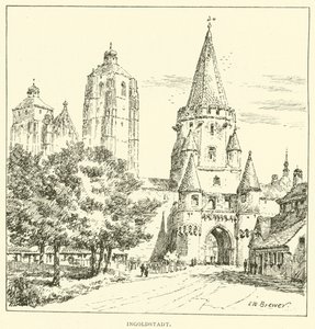 Ingolstadt (gravering) af Henry William Brewer