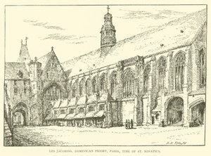 Les Jacobins, Dominikanerklosteret, Paris, på Sankt Ignatius
