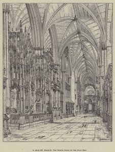 Old St Pauls, North Aisle of East End af Henry William Brewer