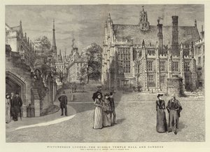 Maleriske London, Middle Temple Hall og Gardens