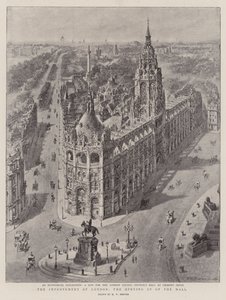 Forbedringen af London, åbningen af Mall af Henry William Brewer