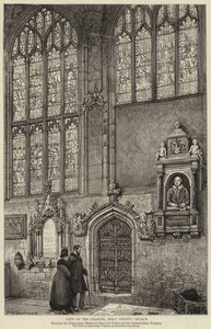 Udsigt i kancelliet, Holy Trinity Church af Henry William Brewer