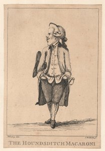 The Houndsditch Macaroni af Henry William Bunbury