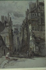 Gadescene, det gamle Paris
