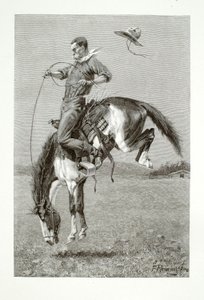 En bukkende bronco af Henry Wolf