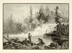 En ørredpøl på Nepignon af Henry Wolf