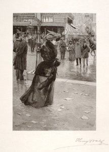 Boulevard des Italiens, en grundig parisienne af Henry Wolf
